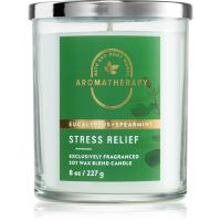 Bath & Body Works Stress Relief Eukalyptus Spearmint ароматна свещ 227 гр.