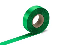 Stuha atlasová zelená, šírka 24 mm