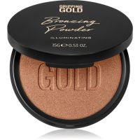 Dripping Gold Luxury Tanning Bronzing Powder компактна бронзираща пудра за тяло и лице цвят Illuminating 15 гр.