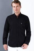 G785 DEWBERRY MEN'S SHIRT-BLACK-1