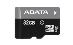 Karta ADATA MicroSDHC 32GB UHS-I Class 10 + SD adaptér, Premier