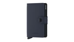 Secrid Miniwallet Matte Night Blue Unisex - Peňaženka Secrid - Modrá - MM-Night-Blue-One-size - Size: One size