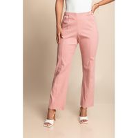Viskosehose Plus Size, Rosa