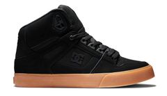 DC Shoes Pure High Top WC Black/Gum - Pánske - Tenisky DC Shoes - Čierne - ADYS400043-BGM - Veľkosť: 42