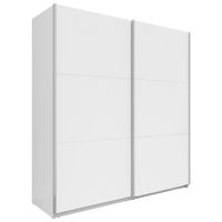 Boxxx ŠAT. SKRIŇA S POSUV. DVERAMI, biela, 200/216/64 cm
