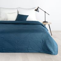 Eurofirany Unisex's Bedspread 404785 Navy Blue