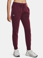 Under Armour UA Rival Fleece Jogginghose Rot