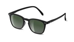 IZIPIZI SUN E Black Polarized Unisex - Slnečné okuliare Izipizi - Čierna - SLMSEPAC01-00-One-size - Size: One size