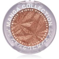 Rude Cosmetics Manga Collection Twinkle Twinkle Highlighter aufhellender Kompaktpuder Farbton Rudeko's Dragon 4 g