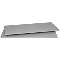 MID.YOU SADA VKLÁDACÍCH POLIC, šedá, 87/1/50 cm