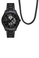 Armani Exchange Hodinky a náhrdelník Armani Exchange