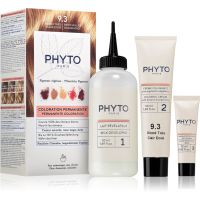 Phyto Color боя за коса с растителни екстракти цвят 9.3 Very Light Golden Blonde 3 бр.