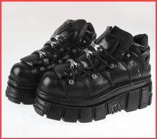 NEW ROCK Schuhe - ITALI NEGRO - BESCHÄDIGT 46