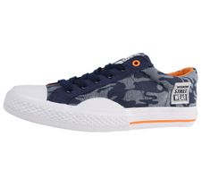 Damenschuhe VISION - Canvas LO - Blau / Camo 38