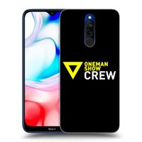 Silikónový čierny obal pre Xiaomi Redmi 8 - ONEMANSHOW CREW