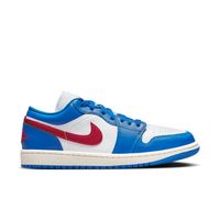 Air Jordan 1 Low "Sport Blue Gym Red" Wmns - Dámske - Tenisky Jordan - Modré - DC0774-416 - Veľkosť: 36.5