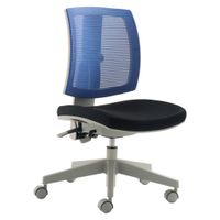 Stylife OTOČNÁ ŽIDLE PRO MLÁDEŽ, modrá, šedá, černá