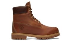 Timberland Premium 6-Inch Lace-Up Waterproof Boot in Brown Muži - Obuv Timberland - Hnědá - 027094-214-BRN-10 - Size: 10