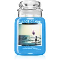 Village Candle Summer Breeze lumânare parfumată (Glass Lid) 602 g