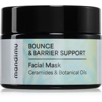 Mandimu Bounce & Barrier Support Facial Mask intensive hydratisierende Maske  mit Hyaluronsäure 50 ml