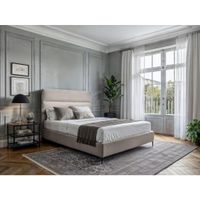 MID.YOU POSTEL BOXSPRING, 120/200 cm, krémová