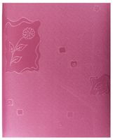 German EmaHome - Ubrus s ochranou proti skvrnám 130x160 cm / růžová se vzorem