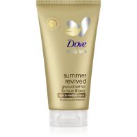 Dove Summer Revived Selbstbräuner-Milch Für Gesicht und Körper Farbton LIght to Medium 75 ml