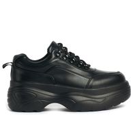buty na platformie - Jennie Striker Black Chunky Bubble Trainers - KOI - KA00333958 36