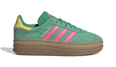 adidas Gazelle Bold W Ženy - Tenisky adidas Originals - Zelená - JH9668-4.5 - Size: 4.5