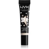 NYX Professional Makeup Halloween Glitter Paint Glitre na tvár i telo odtieň 01 Graveyard Glam 8 ml