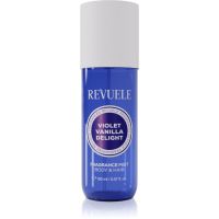 Revuele Violet Vanilla Delight Fragrance Mist parfumska meglica za telo in lase za ženske 150 ml