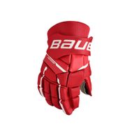 Rukavice Bauer Supreme M3 S23 SR, Senior, červená, 14"