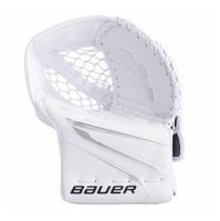 Lapačka Bauer Supreme MVPRO S24 INT, Intermediate,  biela, Klasický gard