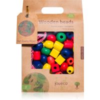 Jouéco Wooden Beads Activity Spielzeug aus Holz 36 m+ 85 St.