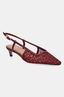 Lodičky Tommy Hilfiger MONO SQUARED TOE KITTEN SLINGB
