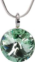 Levien Elegantní náhrdelník Rivoli Chrysolite