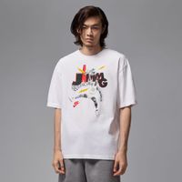 Jordan Brand Jam 85 Tee White - Pánske - Tričko Jordan - Biele - HJ2929-100 - Veľkosť: L