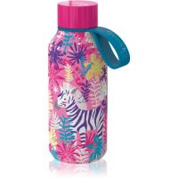 Quokka Solid Kids termopalack akasztóval Zebras 330 ml