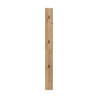 Livetastic VEŠIAKOVÝ PANEL, tmavý dub, 2/160/2 cm