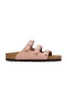 Birkenstock papuci cu toc plat pentru femei, din nubuc Florida