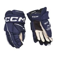 Rukavice CCM Tacks XF 80 JR, Junior, 11", tmavo modrá-biela