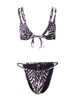 Nasty Gal Bikini  crna / bijela