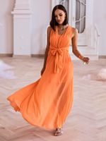 Šaty Amora Barva: Oranžová