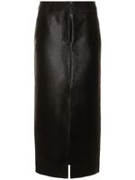 Embellished Viscose Blend Maxi Skirt