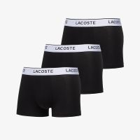 LACOSTE Cotton Stretch Trunk 3-Pack Black XL
