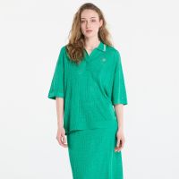 Koszulka Tommy Hilfiger Swimshop Viscose Silk Open Polo Jade Wink XS