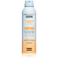 ISDIN Transparent Spray Wet Skin opaľovací sprej SPF 50 250 ml