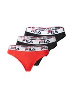 FILA Tanga gaćice  crvena / crna / prljavo bijela