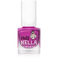 Miss Nella Peel Off Nail Polish körömlakk gyermekeknek MN04 Little Poppet 4 ml