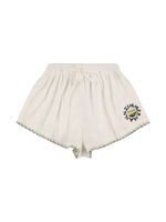 Cotton Blend Terry Shorts